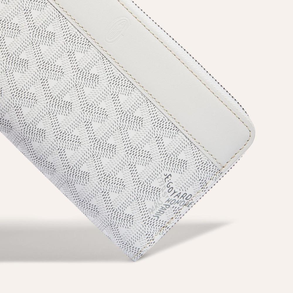 GOYARD Women Matignon Wallet GM White MATIG2GMLTY50CL50P