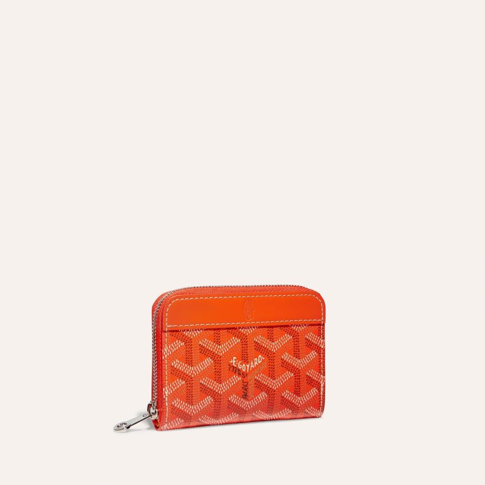 GOYARD Women Matignon Wallet Mini Orange MATIGNMINTY07CL07P