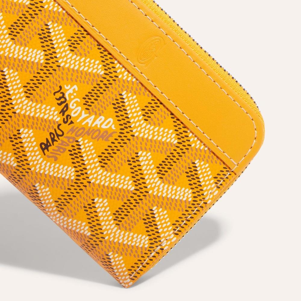 GOYARD Women Matignon Wallet Mini Yellow MATIGNMINTY08CL08P