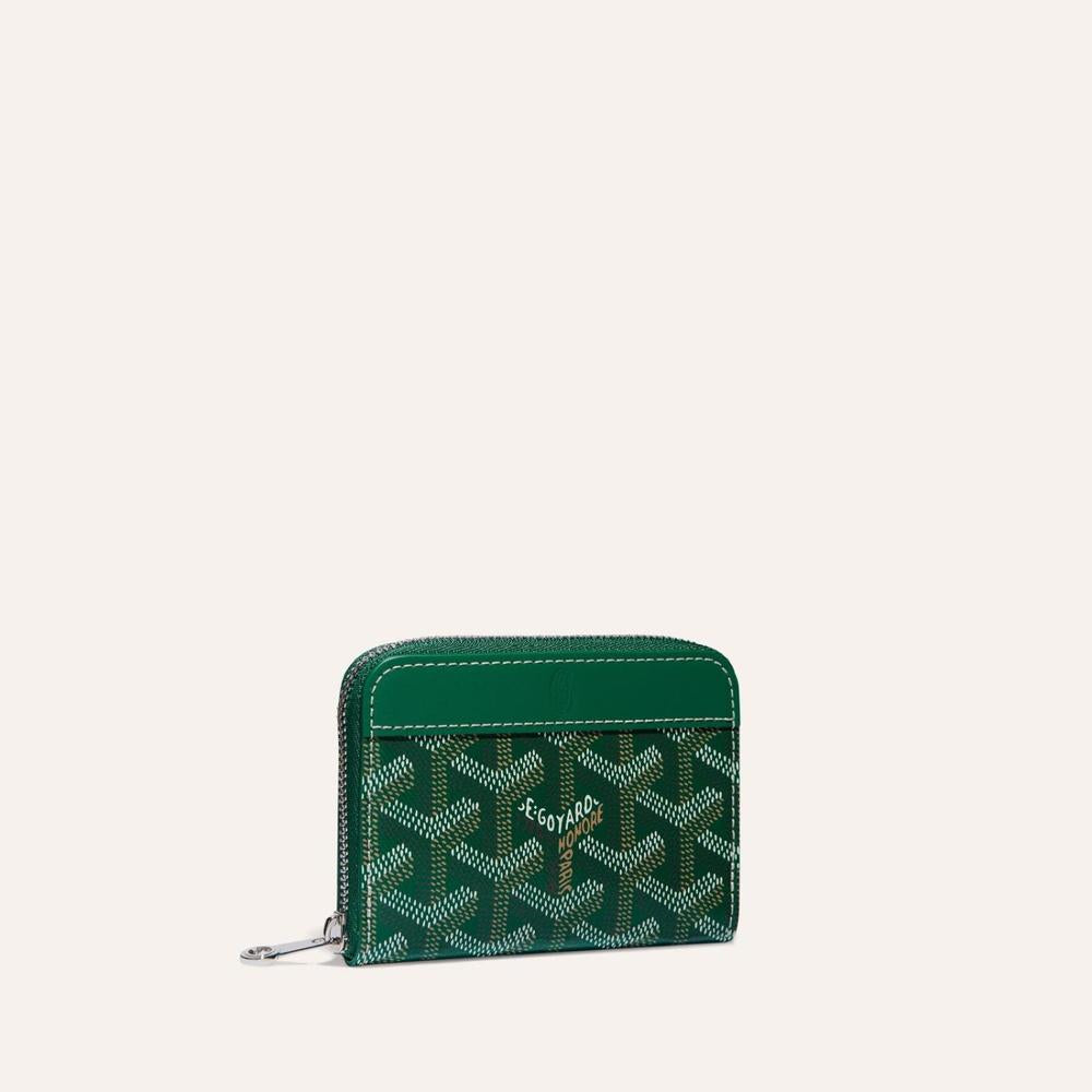 GOYARD Women Matignon Wallet Mini Green MATIGNMINTY09CL09P