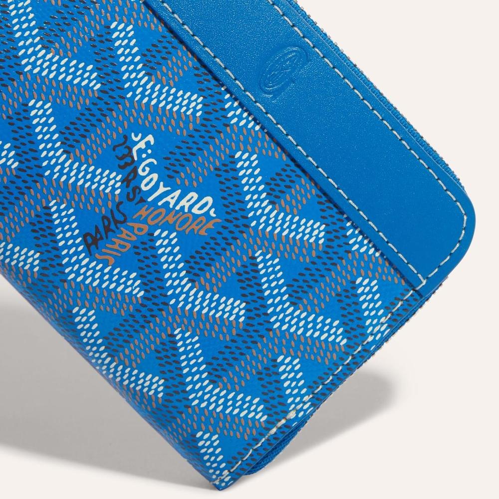 GOYARD Women Matignon Wallet Mini Sky blue MATIGNMINTY10CL10P