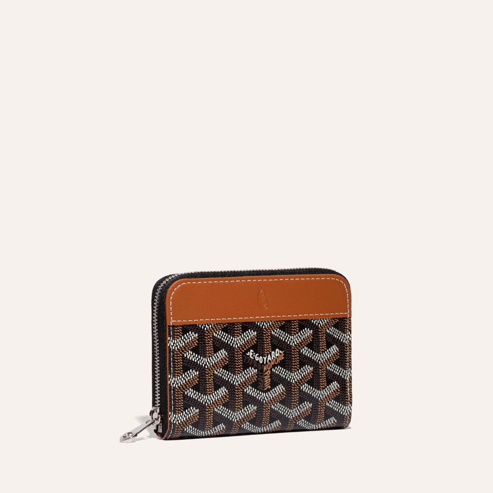 GOYARD Women Matignon Wallet PM Black tan MATIGNPMLTY01CL03P