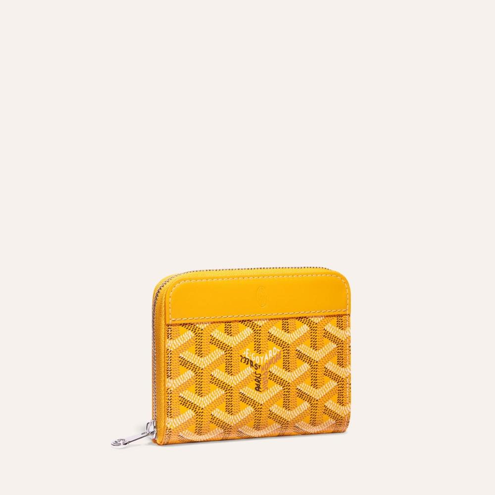 GOYARD Women Matignon Wallet PM Yellow MATIGNPMLTY08CL08P