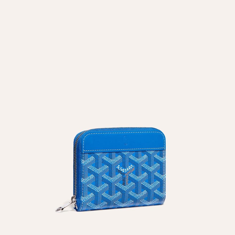 GOYARD Women Matignon Wallet PM Sky blue MATIGNPMLTY10CL10P