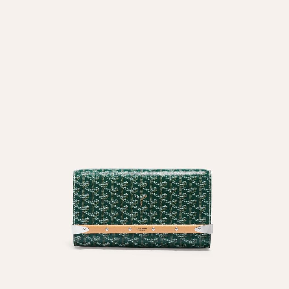 GOYARD Women Monte Carlo Clutch PM Green MONTE2PMLTY09CL09P