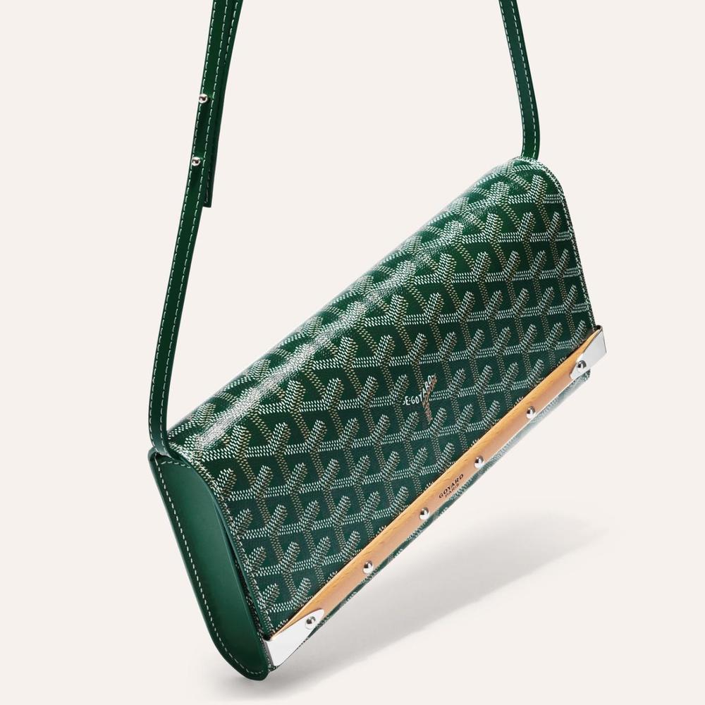 GOYARD Women Monte Carlo Clutch PM Green MONTE2PMLTY09CL09P