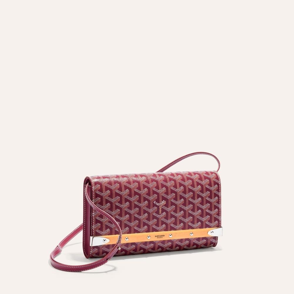 GOYARD Women Monte Carlo Clutch PM Burgundy MONTE2PMLTY33CL33P