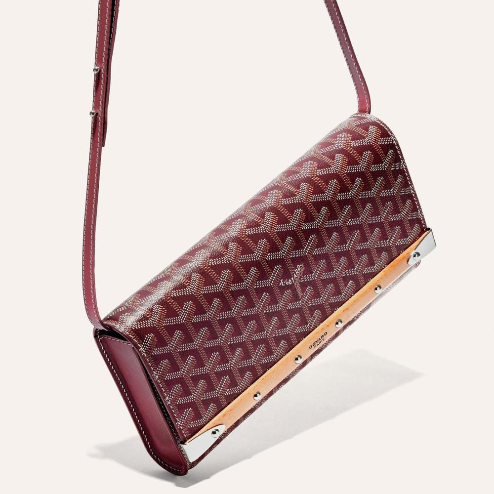 GOYARD Women Monte Carlo Clutch PM Burgundy MONTE2PMLTY33CL33P