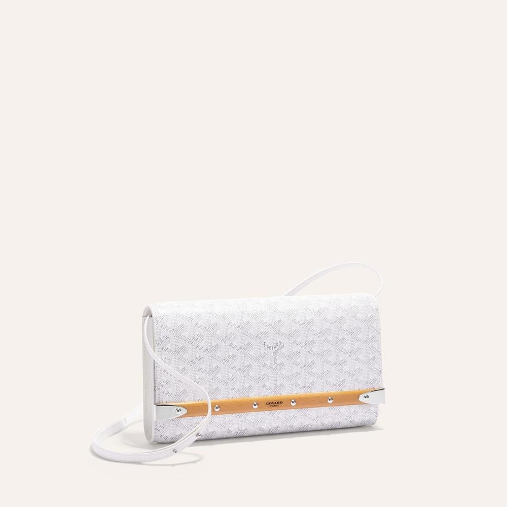 GOYARD Women Monte Carlo Clutch PM White MONTE2PMLTY50CL50P