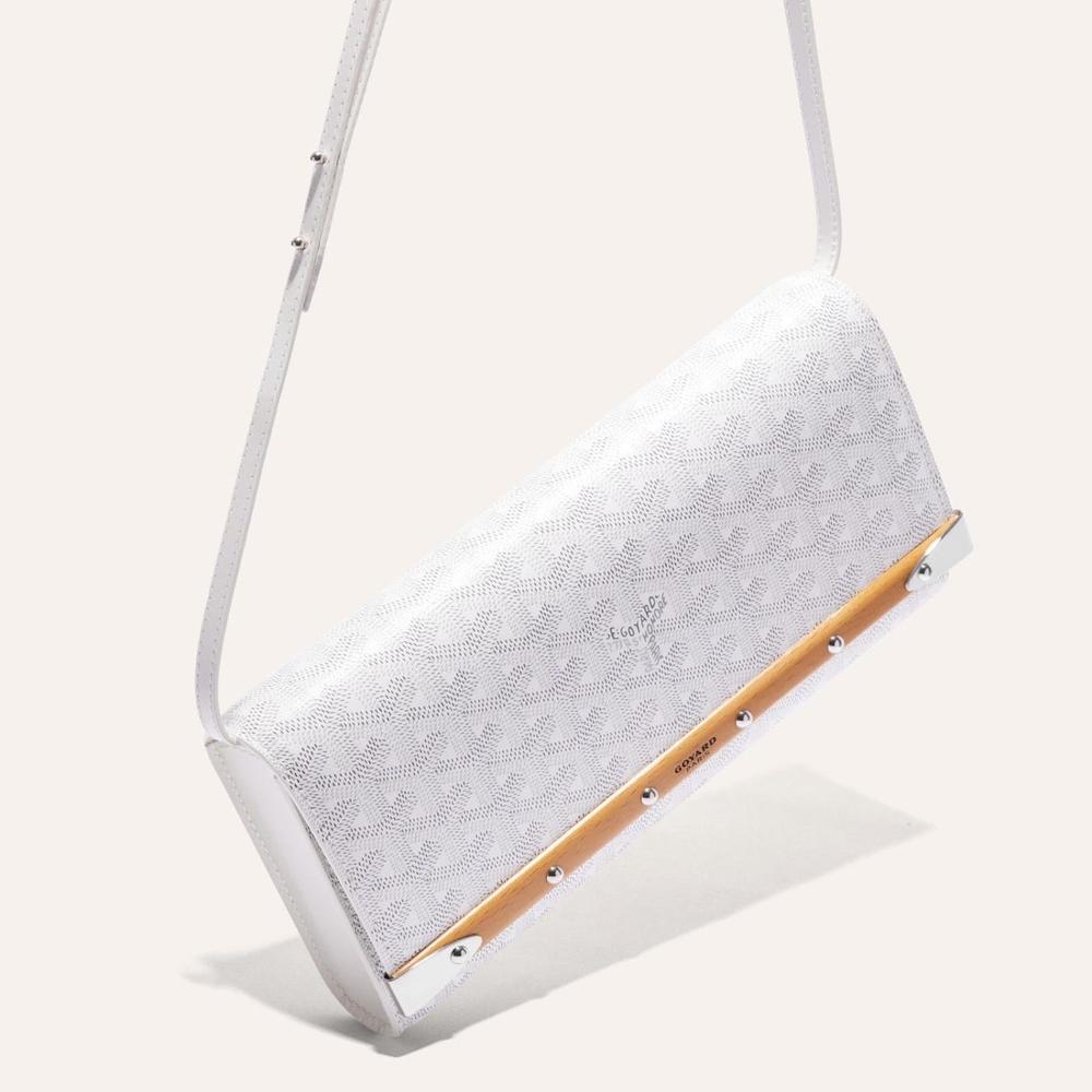 GOYARD Women Monte Carlo Clutch PM White MONTE2PMLTY50CL50P