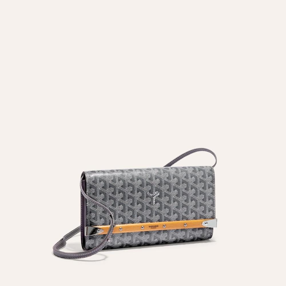 GOYARD Women Monte Carlo Clutch PM Grey MONTE2PMLTY51CL51P