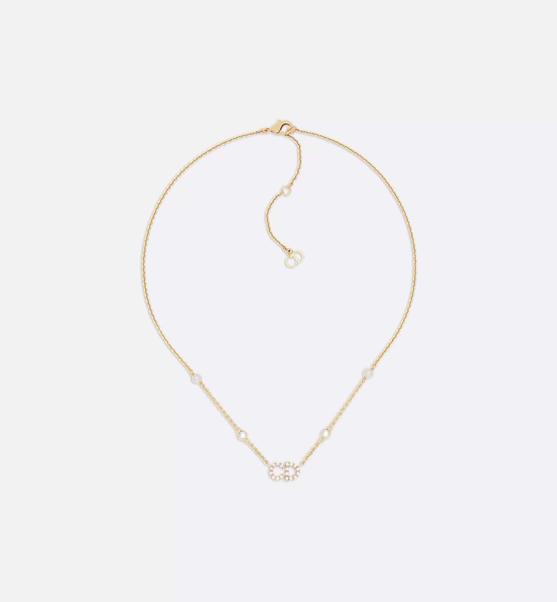 DIOR Women Clair D Lune Necklace Gold N1033CDLCY_D301