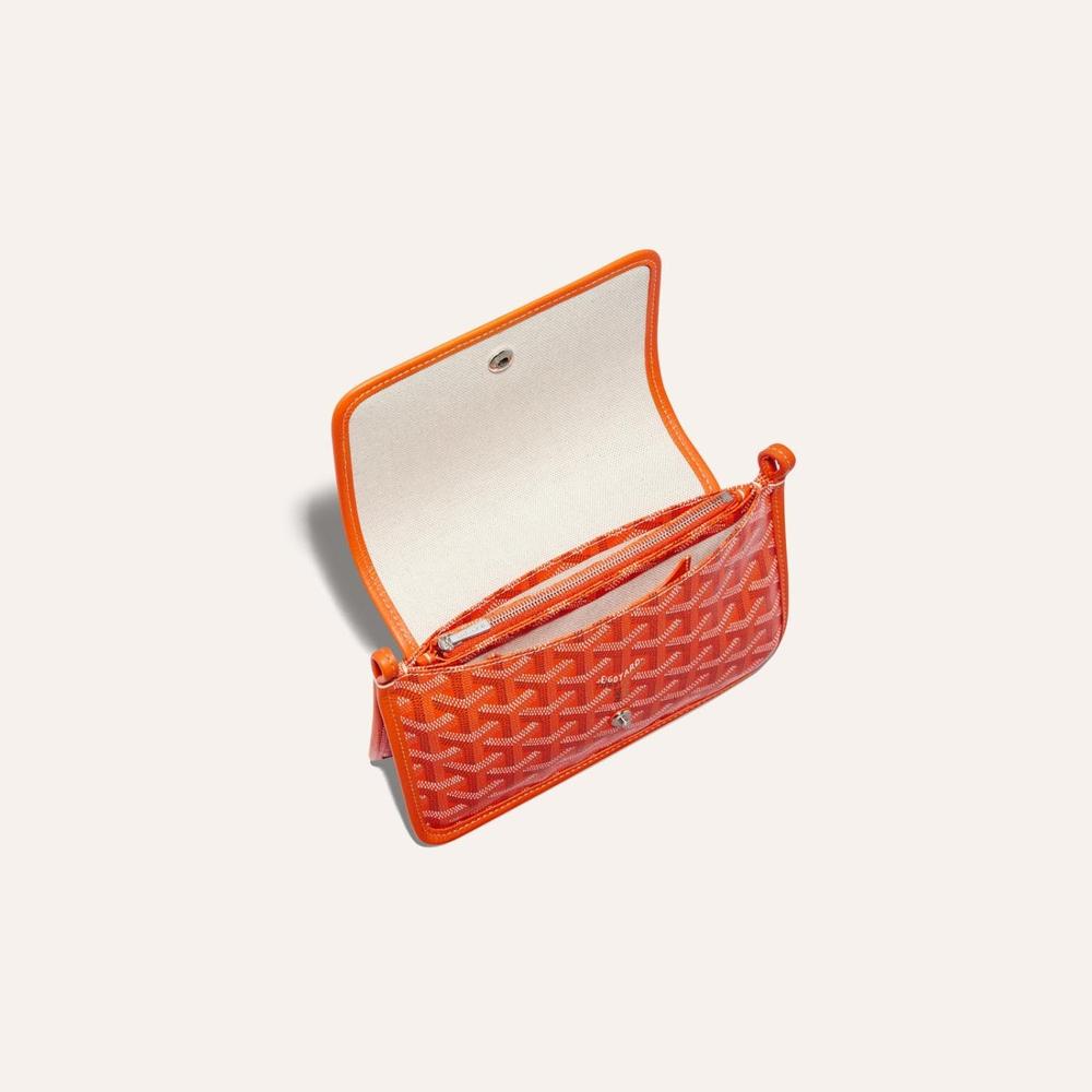 GOYARD Women Plume Clutch Wallet Orange PLUMETPMLTY07CL07P