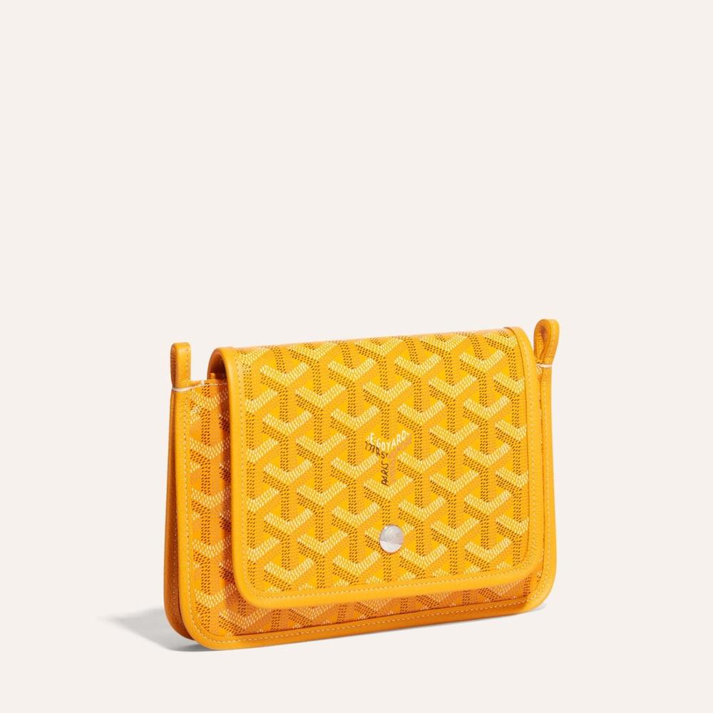 GOYARD Women Plume Clutch Wallet Yellow PLUMETPMLTY08CL08P