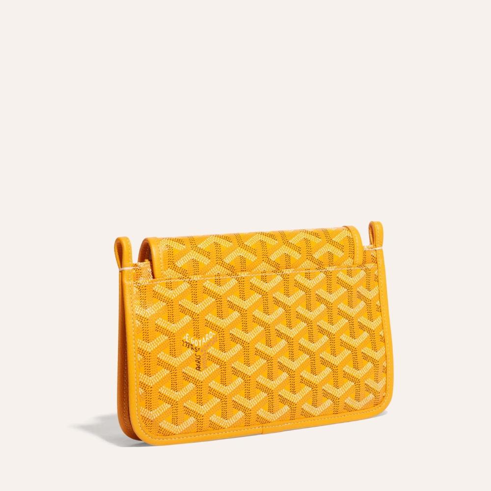 GOYARD Women Plume Clutch Wallet Yellow PLUMETPMLTY08CL08P