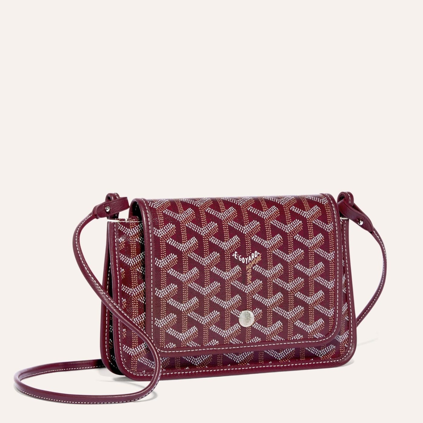 GOYARD Women Plume Clutch Wallet Burgundy PLUMETPMLTY33CL33P