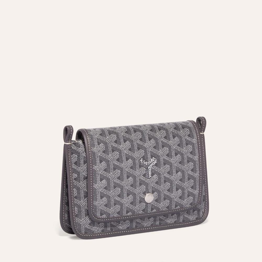 GOYARD Women Plume Clutch Wallet Grey PLUMETPMLTY51CL51P