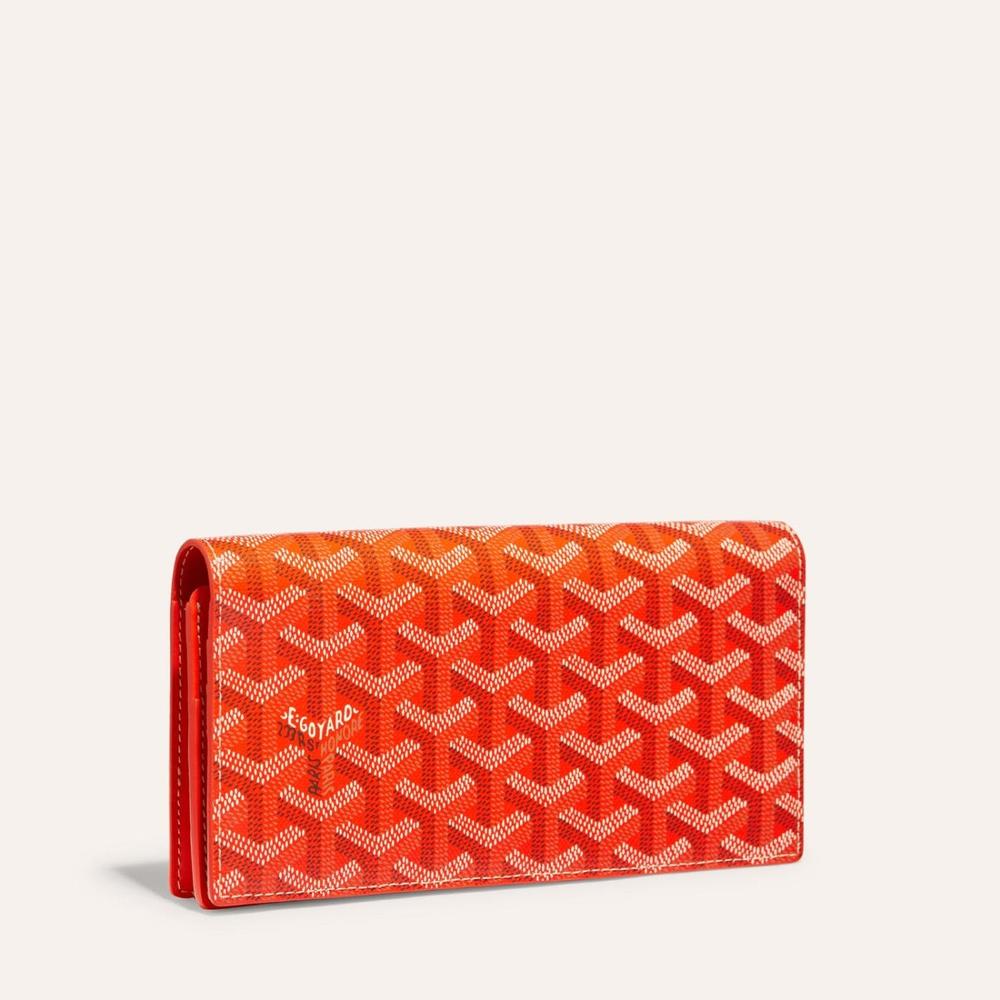 GOYARD Women Richelieu wallet Orange RICHE2PMLTY07CL07P