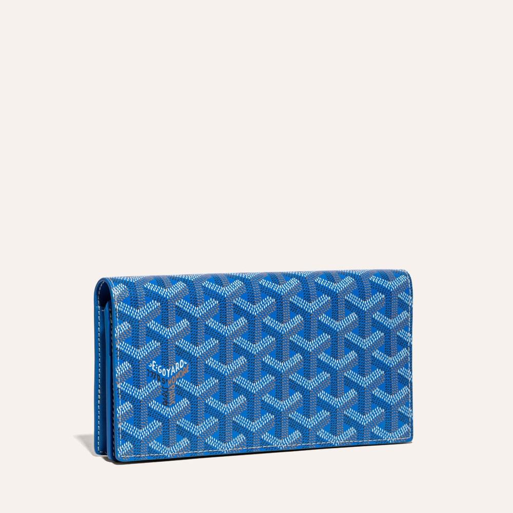 محفظة GOYARD النسائية Richelieu باللون الأزرق السماوي RICHE2PMLTY10CL10P