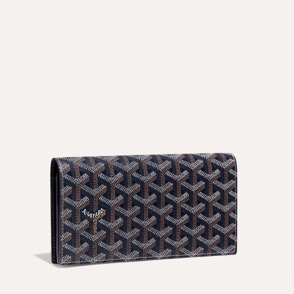 GOYARD Women Richelieu wallet Navy RICHE2PMLTY12CL12P