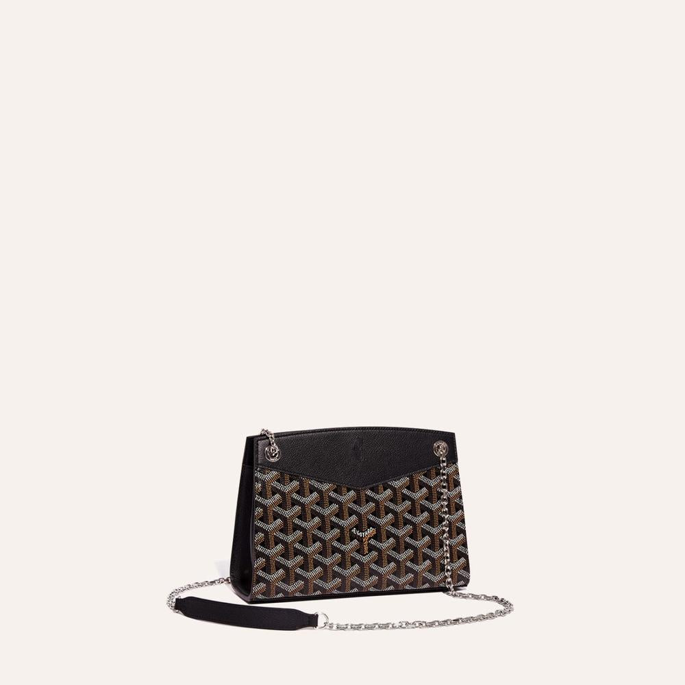 حقيبة GOYARD النسائية Structure Ruette Mini باللون الأسود ROUETSMINTY01CL01P