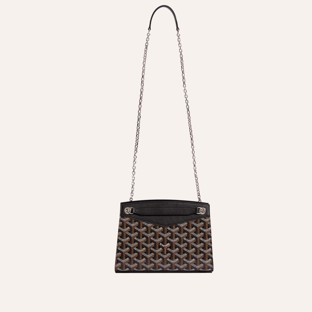 حقيبة GOYARD النسائية Structure Ruette Mini باللون الأسود ROUETSMINTY01CL01P