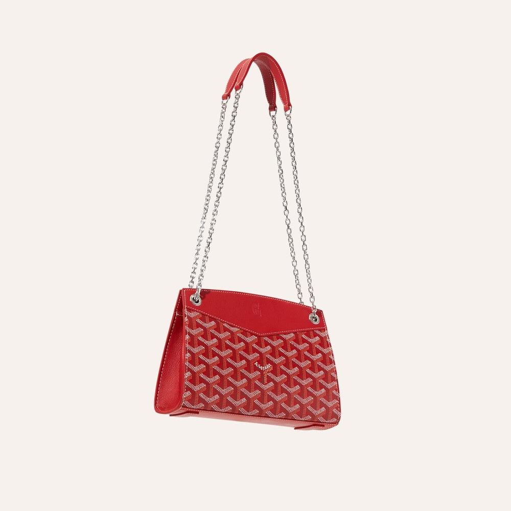 حقيبة GOYARD النسائية Structure Ruette Mini باللون الأحمر ROUETSMINTY02CL02P