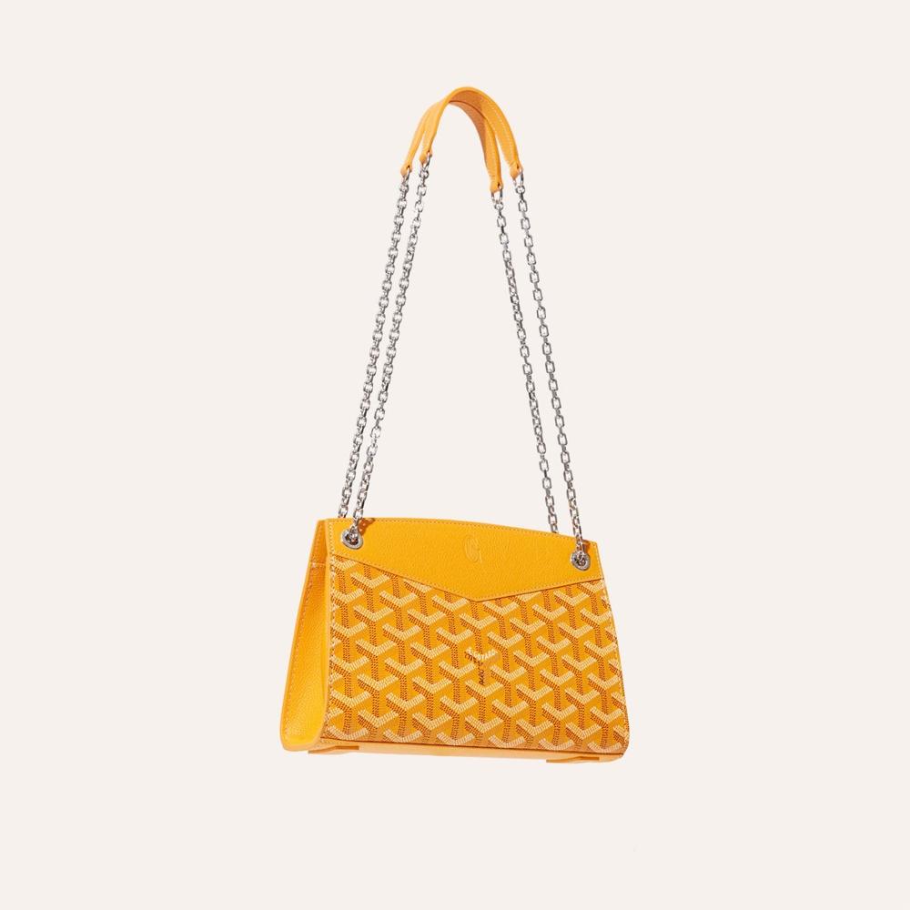 GOYARD Women Structure Ruette Bag Mini Yellow ROUETSMINTY08CL08P