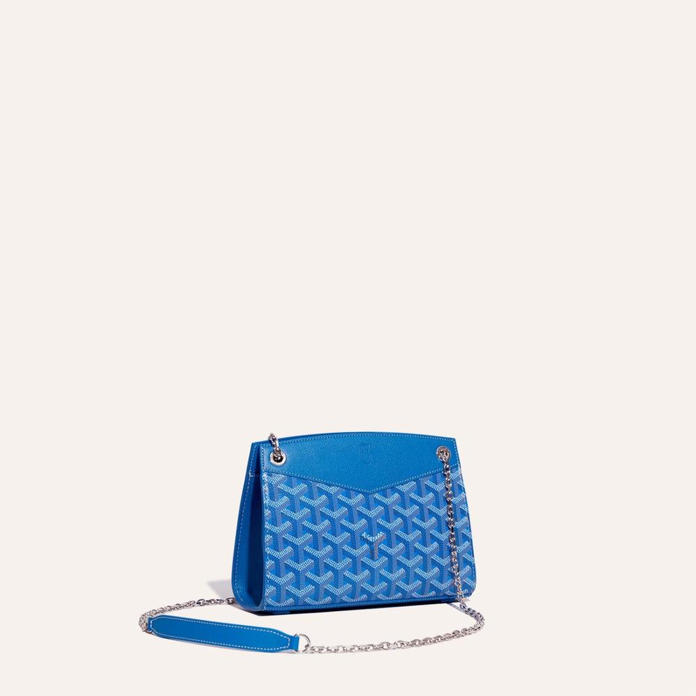 حقيبة GOYARD النسائية Structure Ruette Mini باللون الأزرق السماوي ROUETSMINTY10CL10P