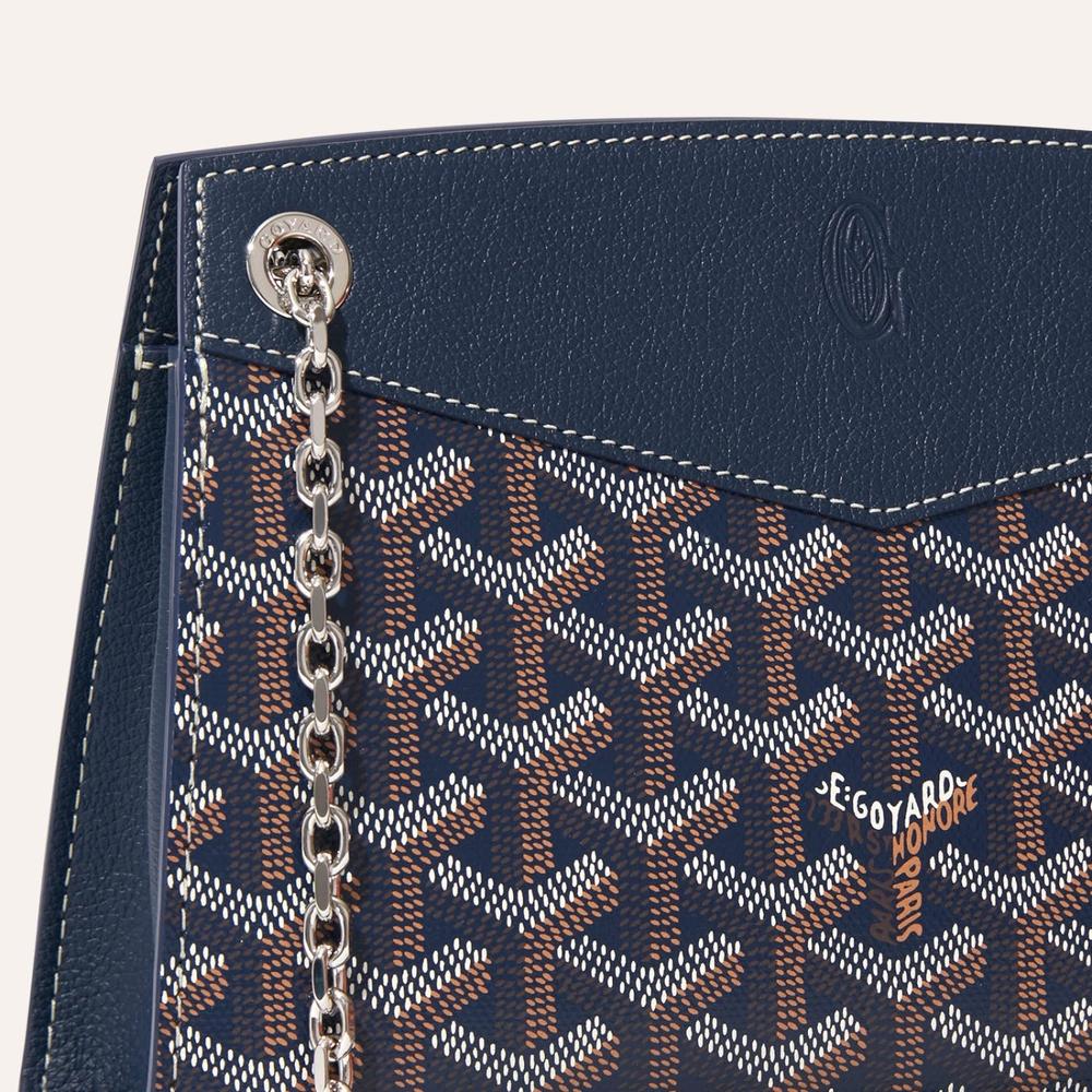 GOYARD Women Structure Ruette Bag Mini Navy ROUETSMINTY12CL12P