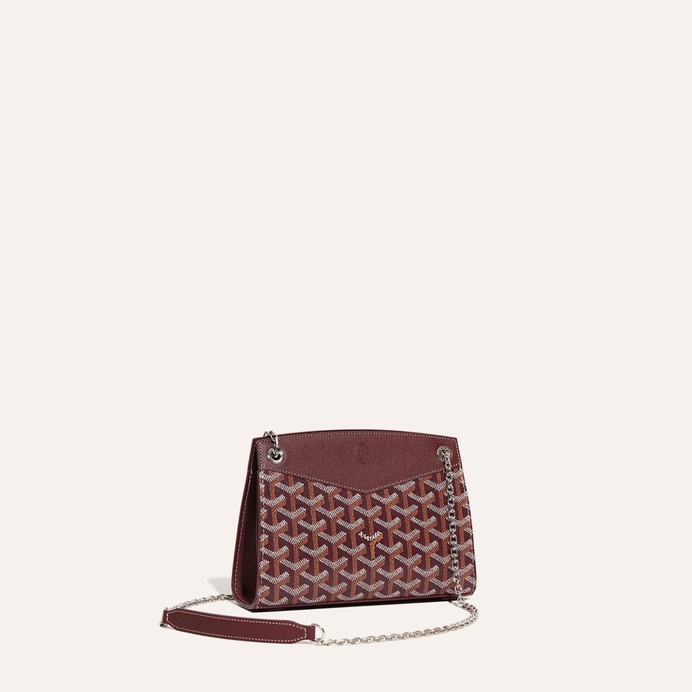 حقيبة GOYARD النسائية Structure Ruette Mini Burgundy ROUETSMINTY33CL33P