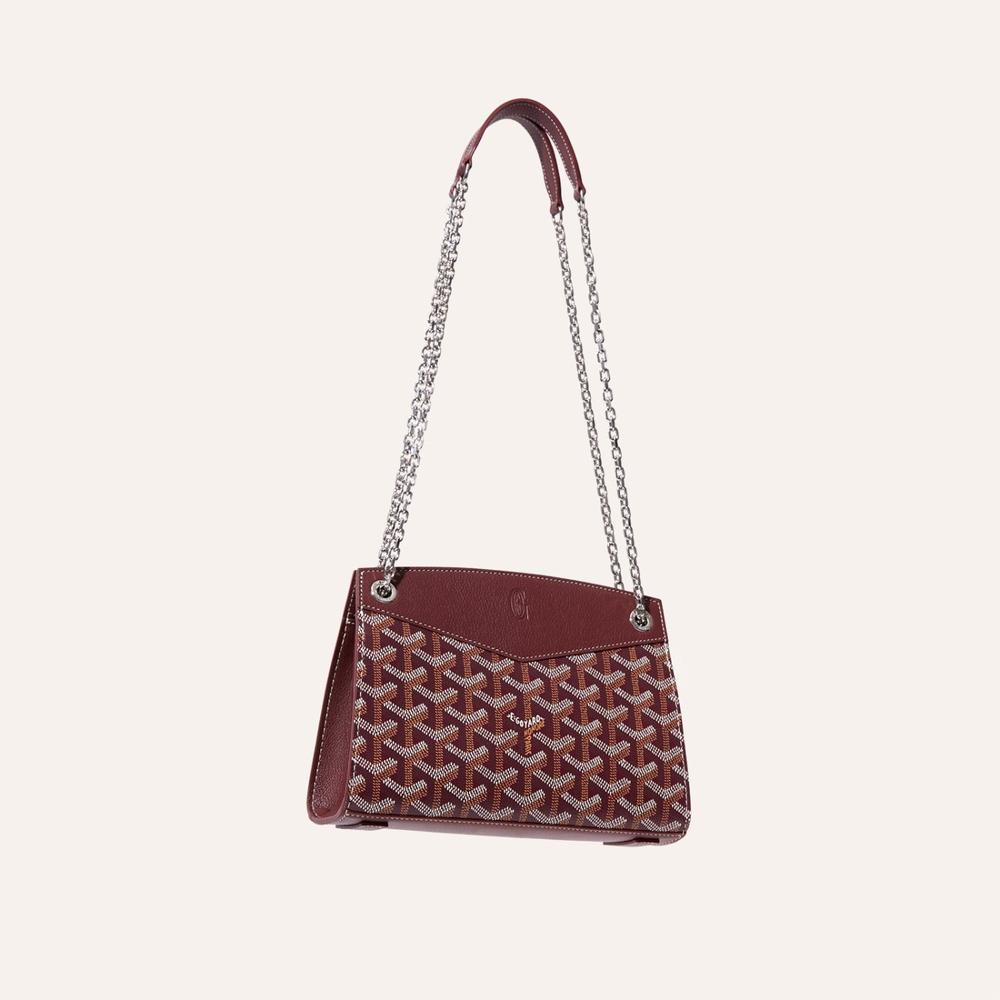 حقيبة GOYARD النسائية Structure Ruette Mini Burgundy ROUETSMINTY33CL33P