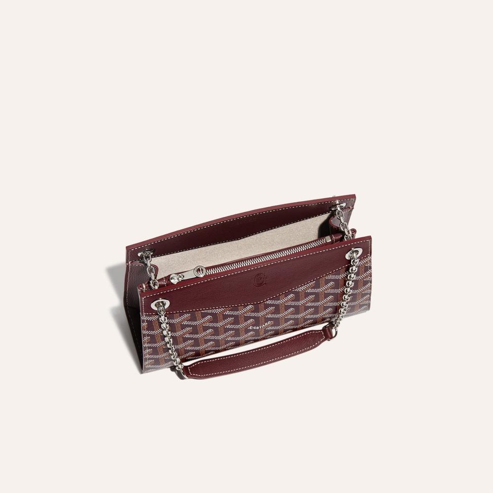 حقيبة GOYARD النسائية Structure Ruette Mini Burgundy ROUETSMINTY33CL33P