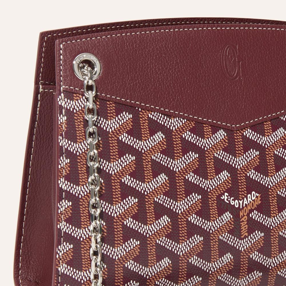 GOYARD Women Structure Ruette Bag Mini Burgundy ROUETSMINTY33CL33P