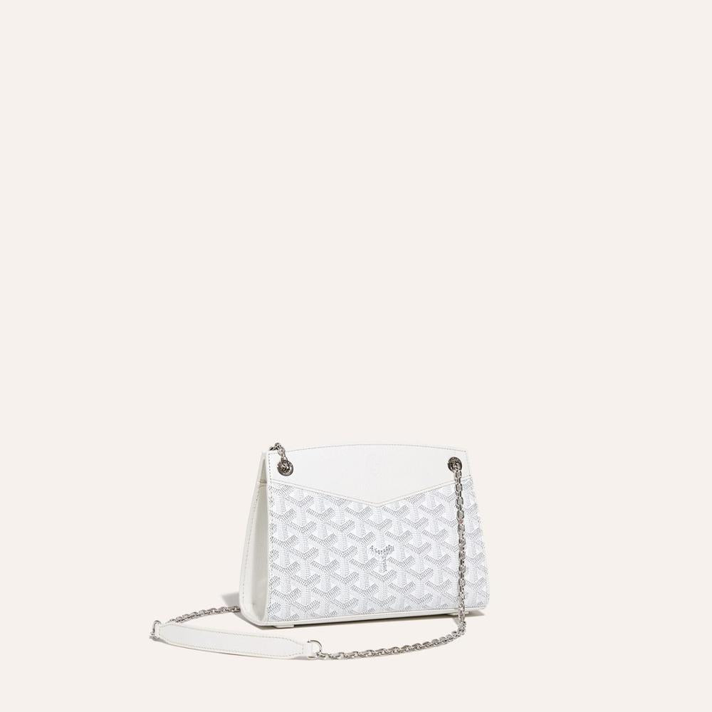 GOYARD Women Structure Ruette Bag Mini White ROUETSMINTY50CL50P