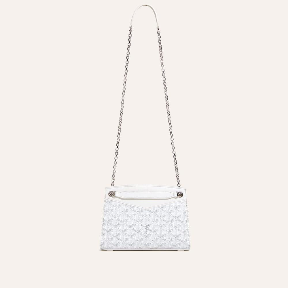 GOYARD Women Structure Ruette Bag Mini White ROUETSMINTY50CL50P