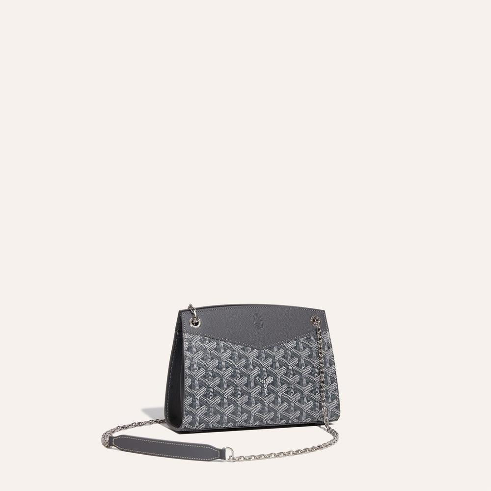 GOYARD Women Structure Ruette Bag Mini Grey ROUETSMINTY51CL51P