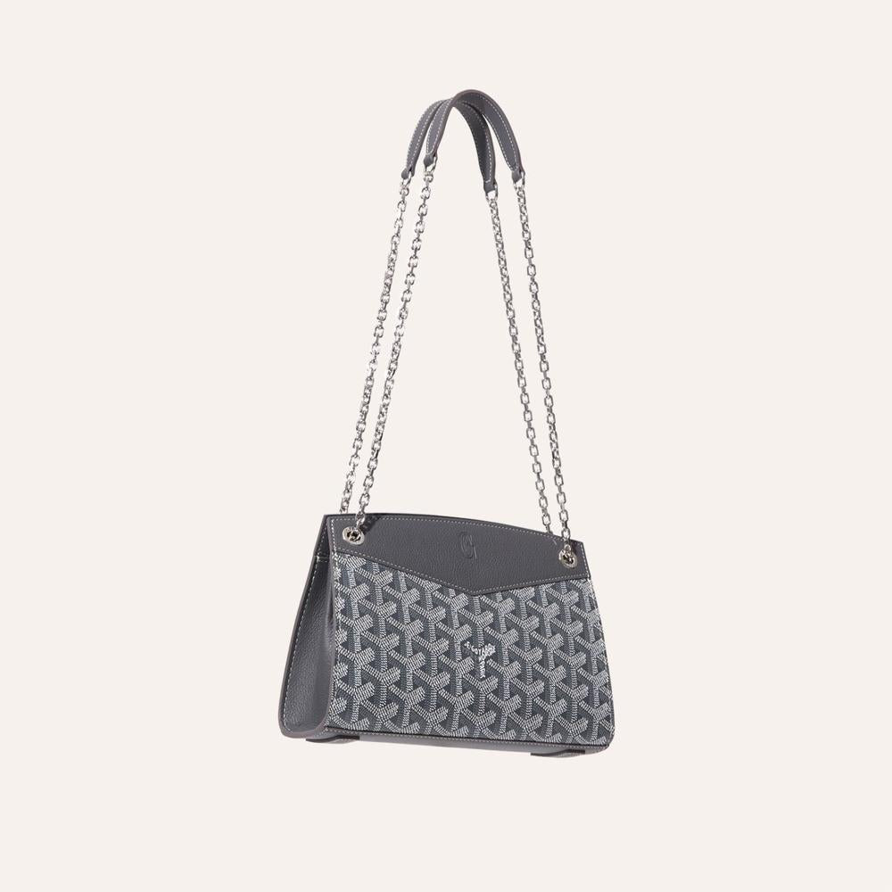 حقيبة GOYARD النسائية Structure Ruette Mini باللون الرمادي ROUETSMINTY51CL51P