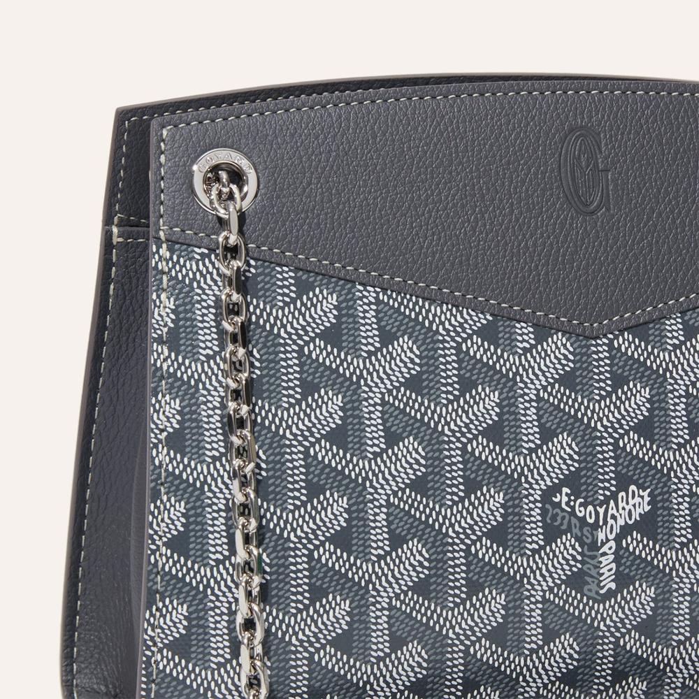 حقيبة GOYARD النسائية Structure Ruette Mini باللون الرمادي ROUETSMINTY51CL51P