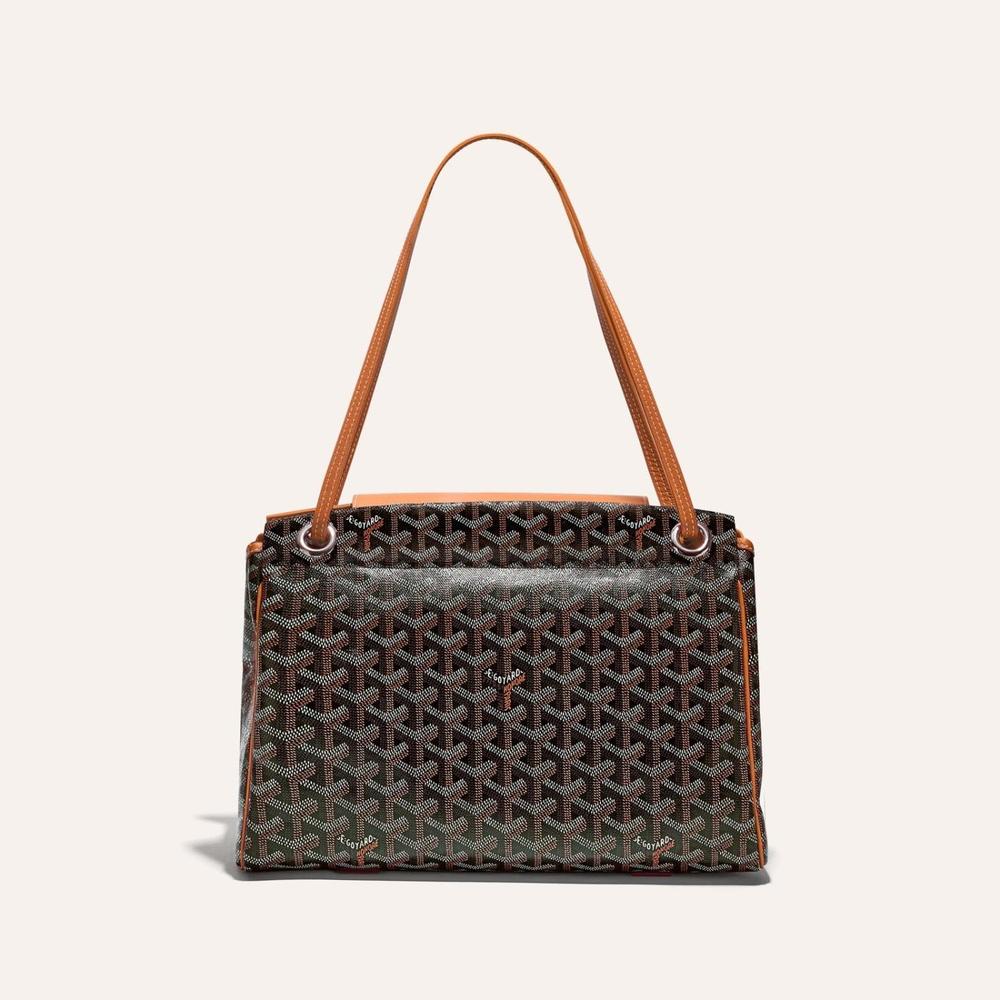 GOYARD Women Rouette bag PM Black tan ROUETTPMLTY01CL03P