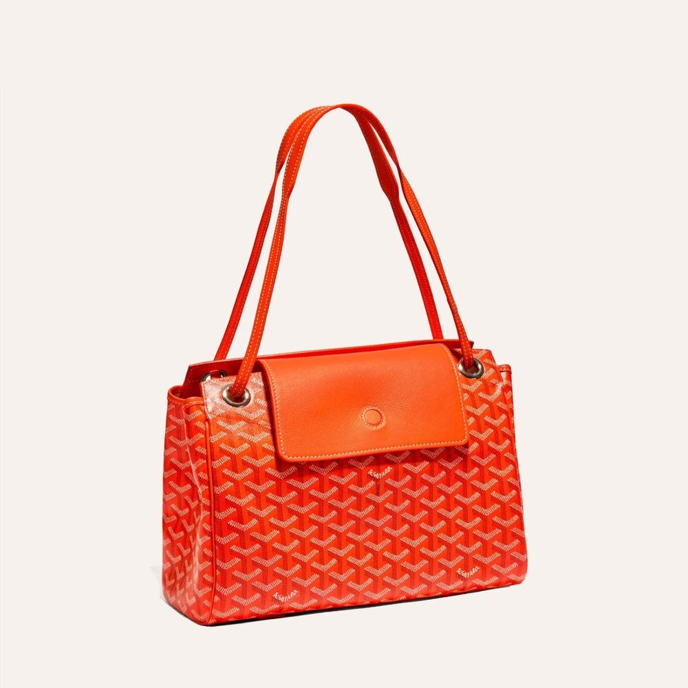 GOYARD Women Rouette bag PM Orange ROUETTPMLTY07CL07P