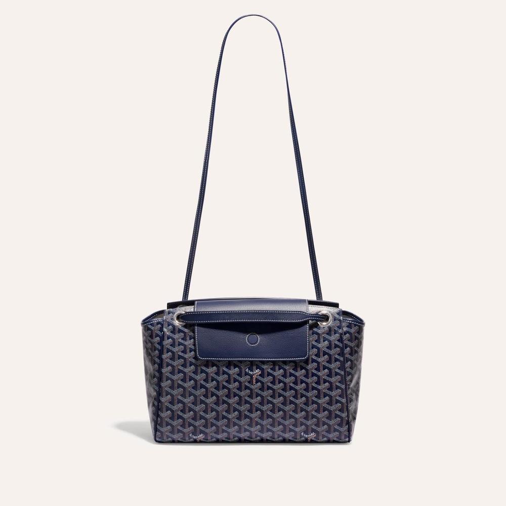 GOYARD Women Rouette bag PM Navy ROUETTPMLTY12CL12P