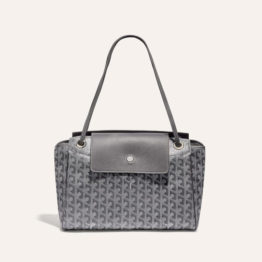 GOYARD Women Rouette bag PM Grey ROUETTPMLTY51CL51P