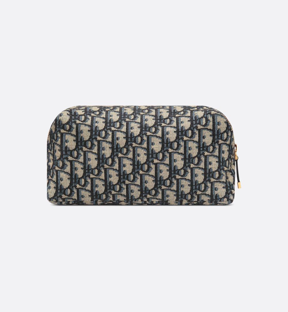 DIOR Women Venus 30 Montaigne Pouch Dior Oblique blue jacquard canvas S2145UTZQ_M928