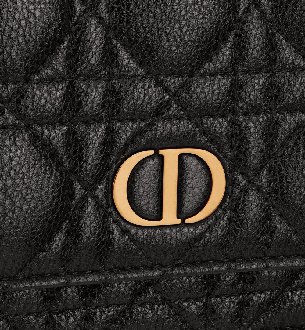 DIOR Women Dior Caro Chain Pouch Soft black S5134UWHC_M900