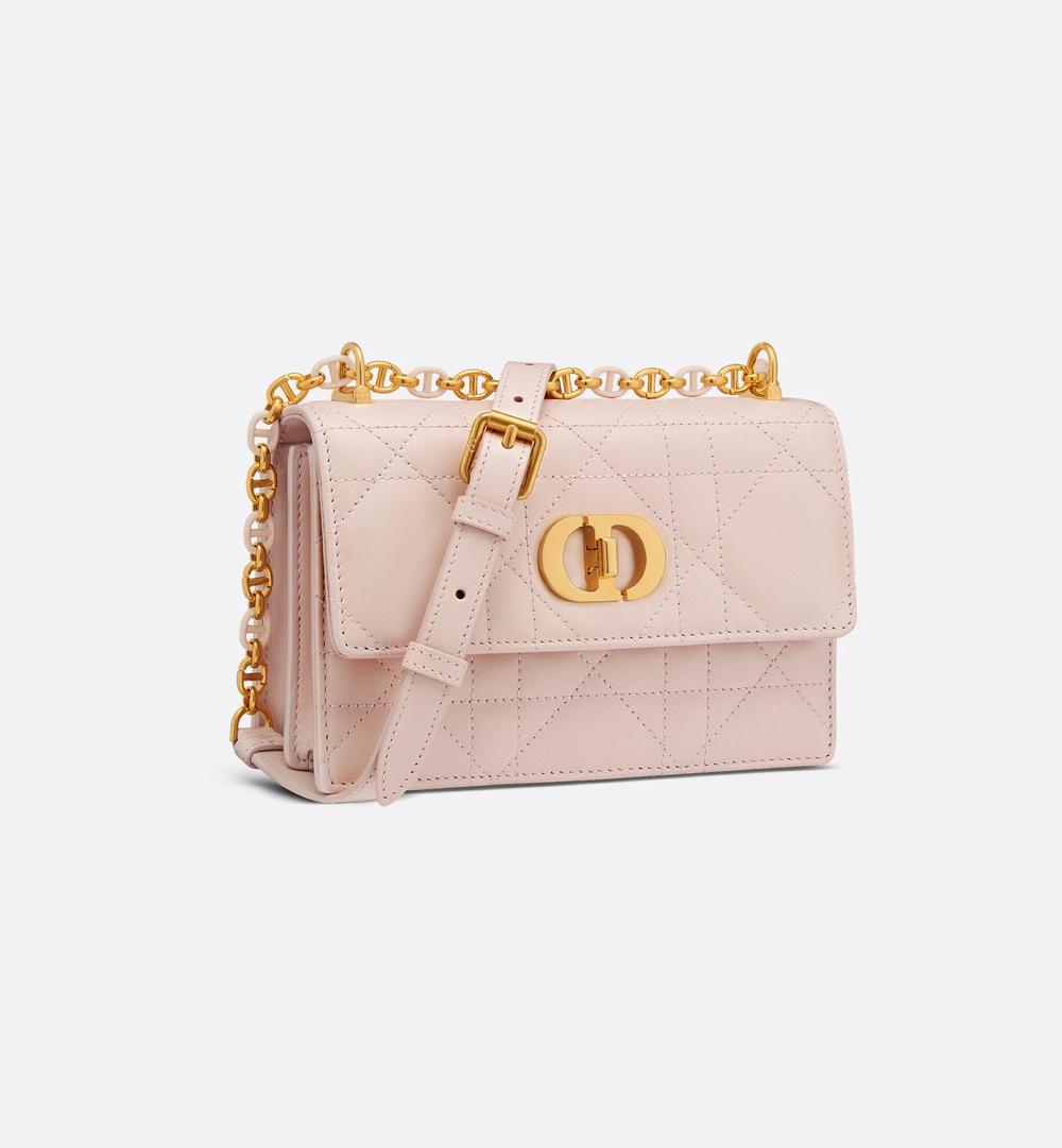 DIOR Women Mini sac Miss Caro rose poudre S5169UDAX_M413