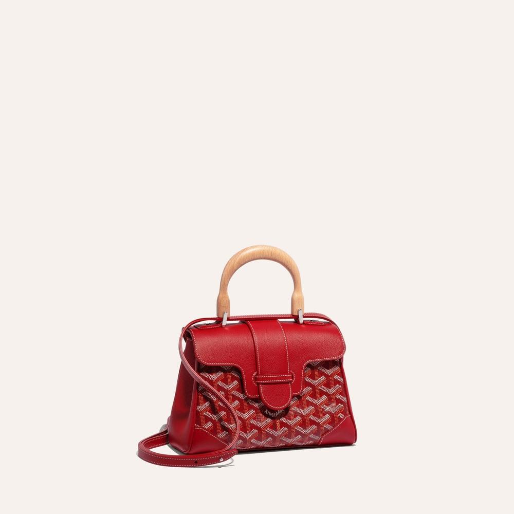 GOYARD Women Soft Saigon Bag Mini Red SAIGONMINTY02CL02P