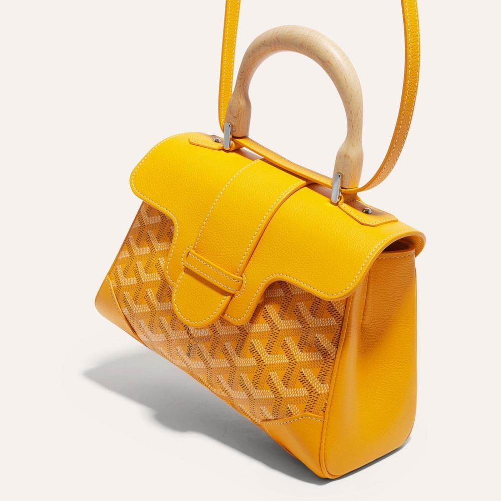 GOYARD Women Soft Saigon Bag Mini Yellow SAIGONMINTY08CL08P