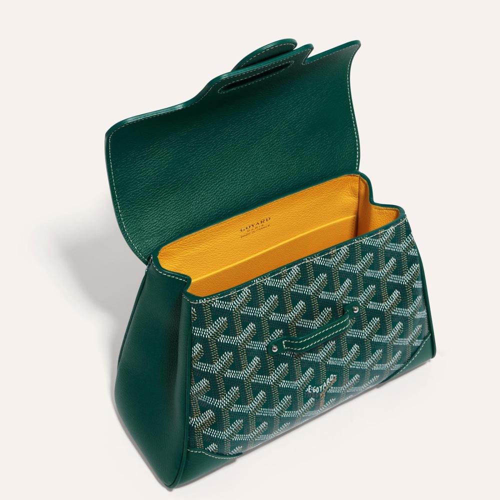 GOYARD Women Soft Saigon Bag Mini Green SAIGONMINTY09CL09P