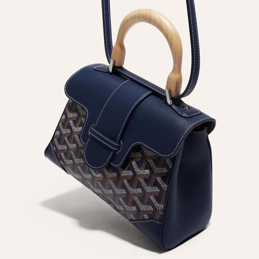 GOYARD Women Soft Saigon Bag Mini Navy SAIGONMINTY12CL12P